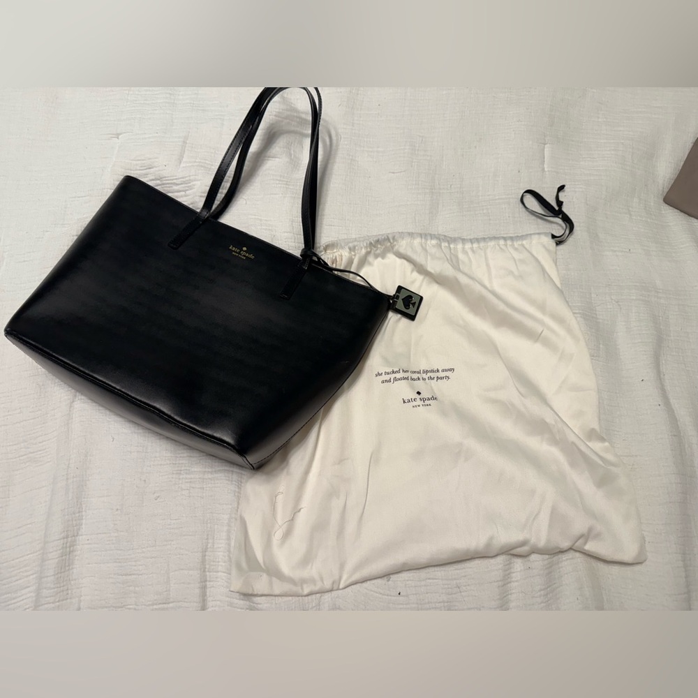 Kate Spade Black Tote Bag
